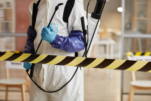 Professional Biohazard technician working in Roseville, MI